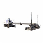 Boom Screed with Vibrating System